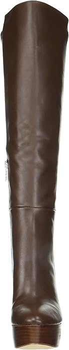 GUESS Womens Shoes 40 / Brown GUESS - Cadine Platform Heeled Dress Boots