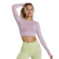 GYMSHARK Womens sports XS / Purple GYMSHARK - flex crop top