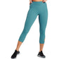 GYMSHARK Womens sports S / Blue GYMSHARK - Studio cropped capri leggings