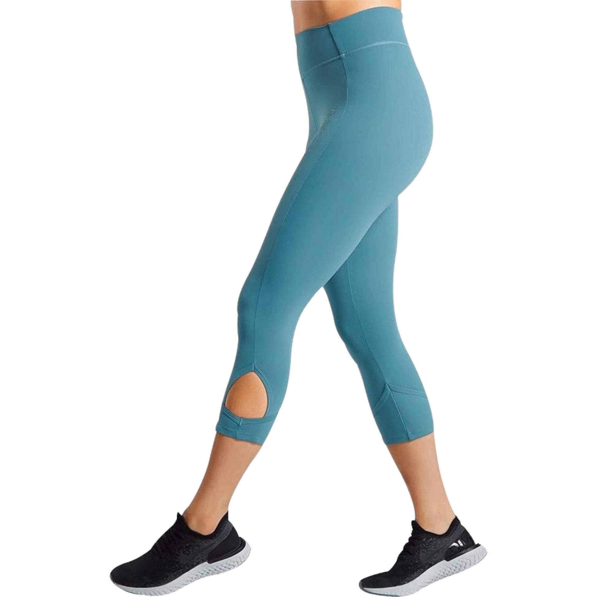 GYMSHARK Womens sports S / Blue GYMSHARK - Studio cropped capri leggings