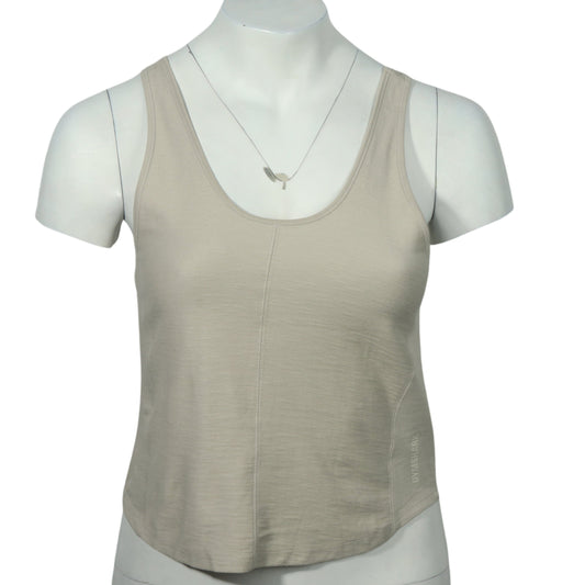 GYMSHARK Womens sports S / Beige GYMSHARK - Tank top breathable