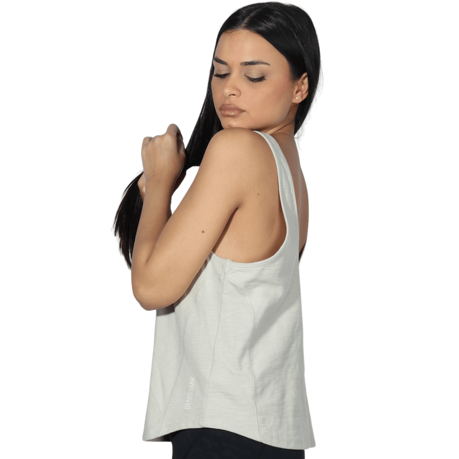 GYMSHARK Womens sports S / Beige GYMSHARK - Tank top breathable