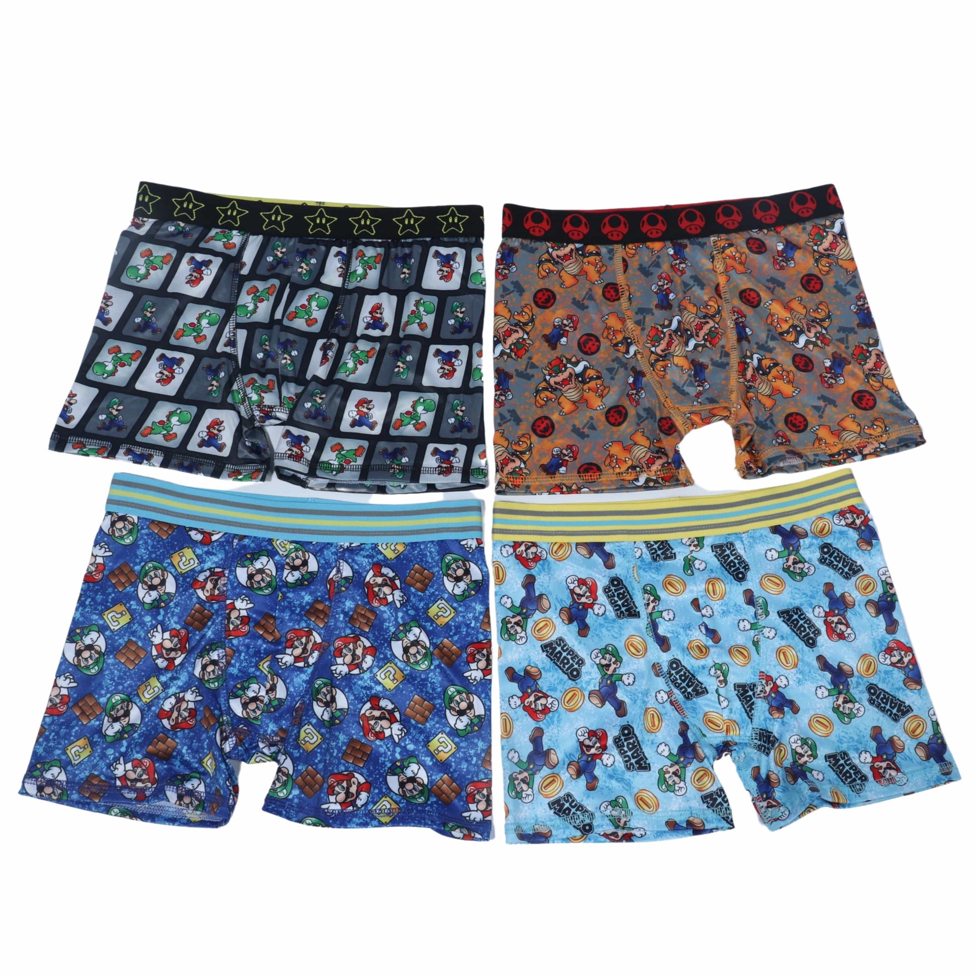 HANDCRAFT Boys Underwear 10 years / Multi-Color HANDCRAFT - Mario Game Boxers