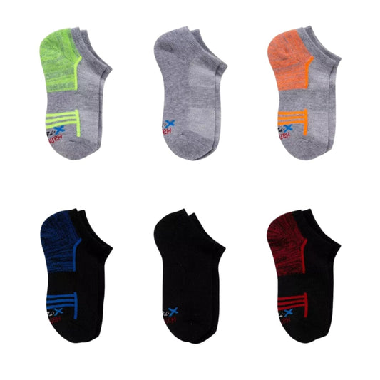 HANES Socks M / Multi-Color HANES - Kids - Premium 6pk No Show Socks