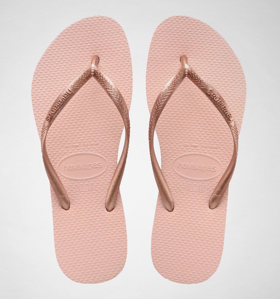 HAVAIANAS Womens Shoes 41 / Light Pink HAVAIANAS - Japonki Fioletowe Damskie Lato