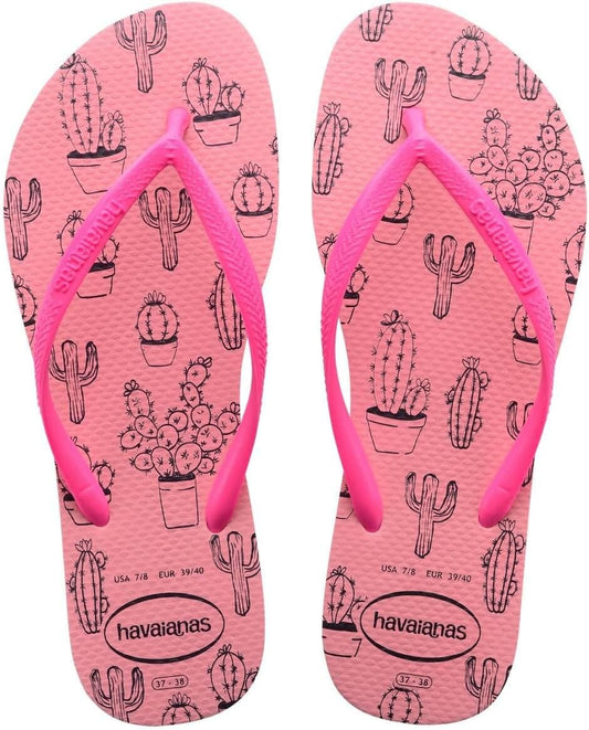 HAVAIANAS Womens Shoes 39 / Pink HAVAIANAS - Slim Cactus Flip Flop