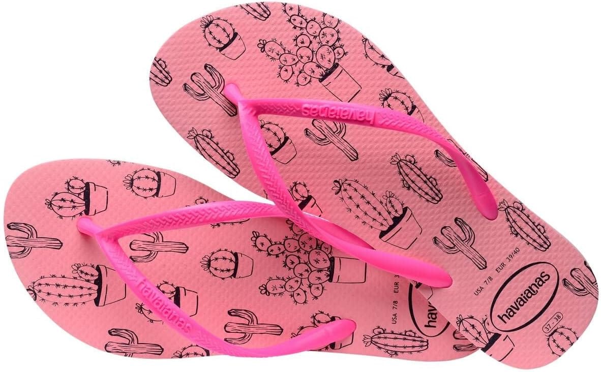HAVAIANAS Womens Shoes 39 / Pink HAVAIANAS - Slim Cactus Flip Flop