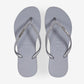 HAVAIANAS Womens Shoes 39 / Silver HAVAIANAS -  Slim Sparkle II Flip Flop