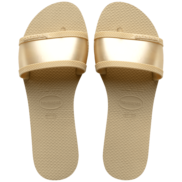 HAVAIANAS Womens Shoes 41 / Beige HAVAIANAS - You Angra Flip Flops