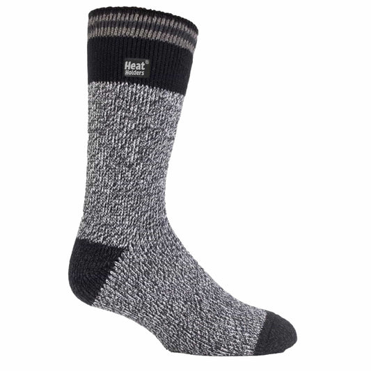 HEAT HOLDERS Socks 39-45 / Grey HEAT HOLDERS - Rook Knit Brushed Inner Thermal Socks