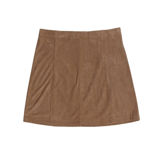 HIPPIE ROSE Womens Bottoms L / Brown HIPPIE ROSE - Soft Short Skirt