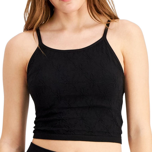 HIPPIE ROSE Womens Tops XS / Black HIPPIE ROSE - Cropped Seamless Crop Top