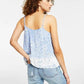 Hippie Rose Womens Tops Hippie Rose - Printed Tiered Camisole