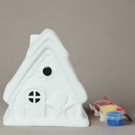 HORIZON Christmas Decoration White HORIZON - Ceramic Light up house paint