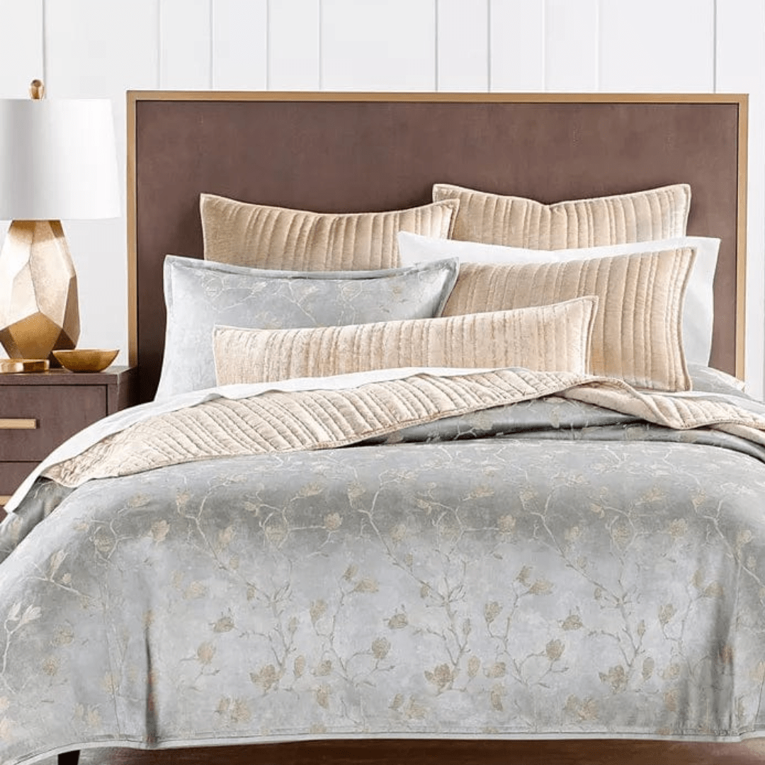 HOTEL COLLECTION Comforter/Quilt/Duvet Full/Queen / Blue HOTEL COLLECTION -  Sakura Blossom Comforter