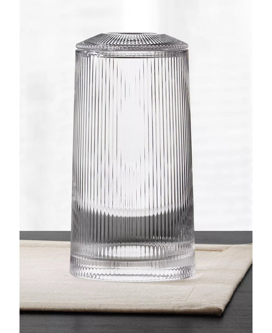 HOTEL COLLECTION Home Decoration & Accessories HOTEL COLLECTION - Small Glass Vase with Lid