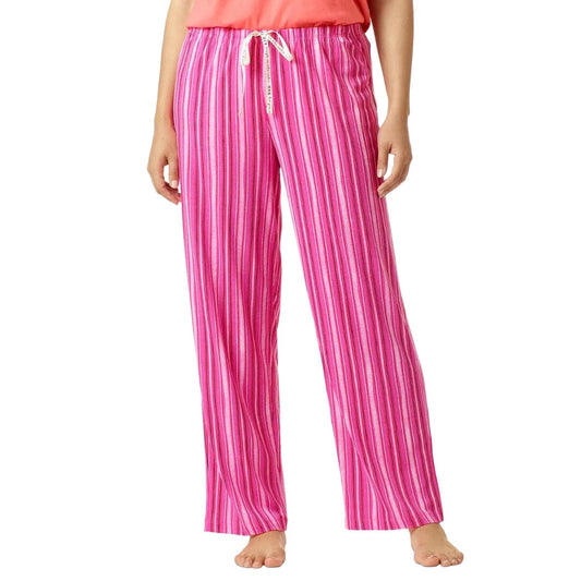 HUE Womens Pajama M / Pink HUE - Striped Classic Pajama Pants