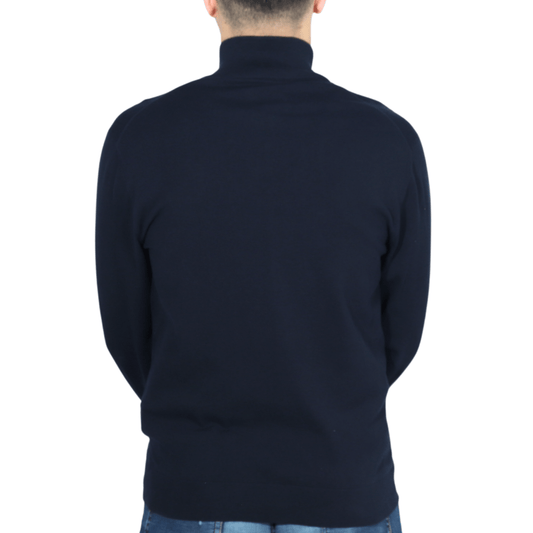 HUGO BOSS Mens Tops S / Navy HUGO BOSS - Quarter zipper sweatshirt