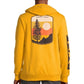 HYBRID Mens Tops S / Yellow HYBRID - Travel Light Printed Hoodie