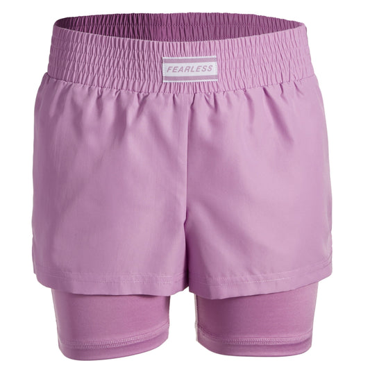 IDEOLOGY Girls Bottoms XL / Purple IDEOLOGY - Kids -  Fearless Layered Shorts