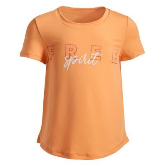 IDEOLOGY Girls Tops XS / Orange IDEOLOGY - Kids - Free Spirit-Graphic T-Shirt