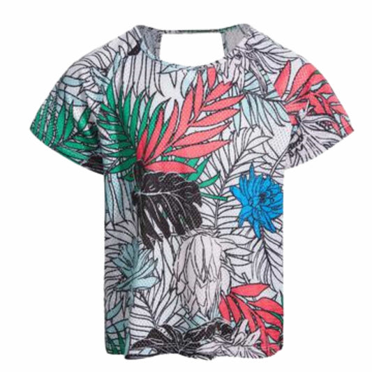 IDEOLOGY Girls Tops S / Multi-Color IDEOLOGY - KIDS - Tropical Cut-Out T-Shirt