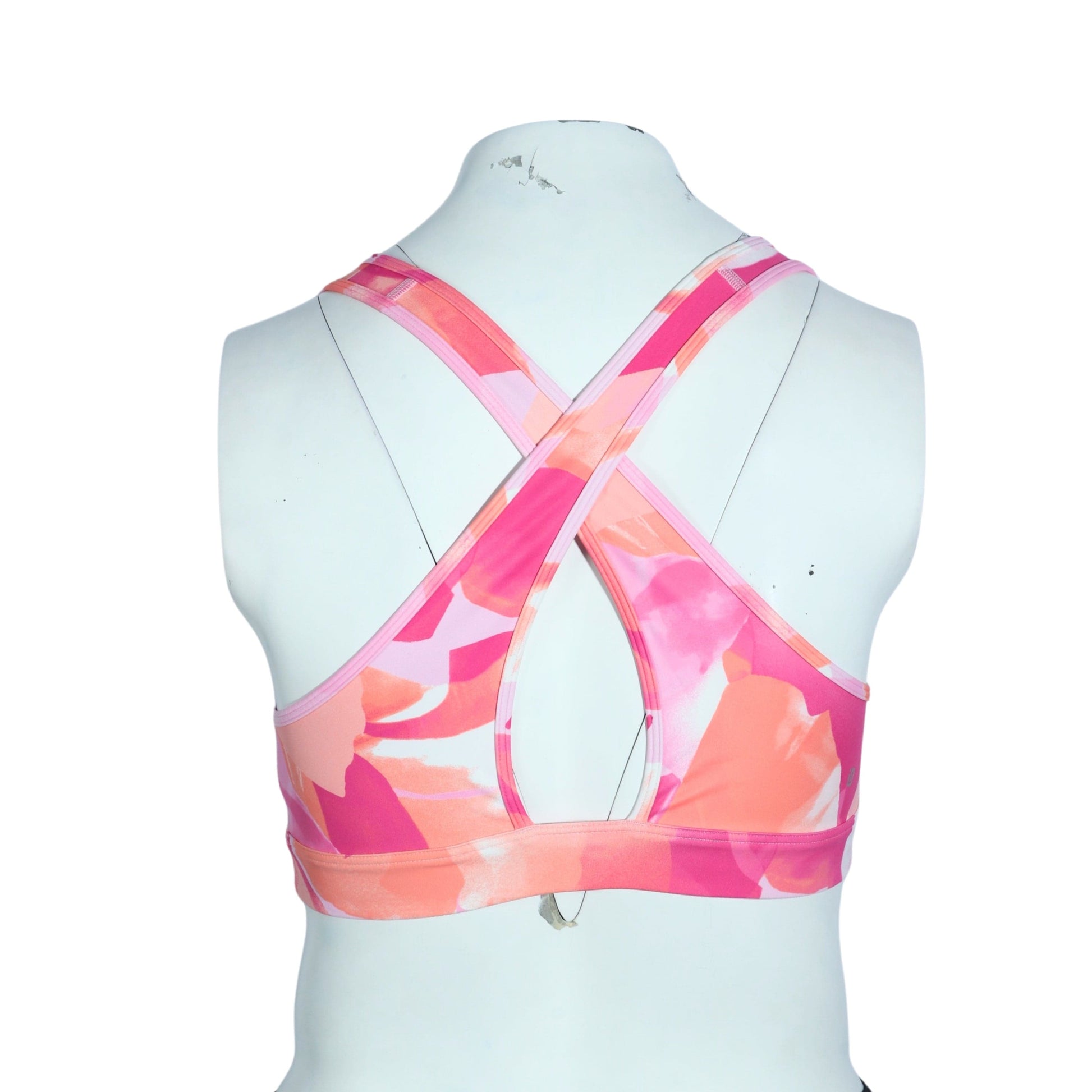 IDEOLOGY Womens sports IDEOLOGY - All Over Printed Strapped Sports Bra