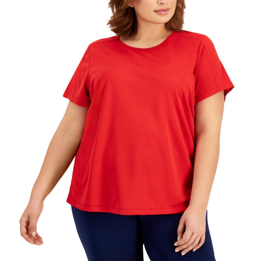 IDEOLOGY Womens sports XXL / Red IDEOLOGY - Birdseye Mesh T-Shirt