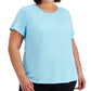 IDEOLOGY Womens sports XXXL / Blue IDEOLOGY - Birdseye Mesh T-Shirt