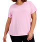 IDEOLOGY Womens sports XXL / Pink IDEOLOGY - Birdseye Mesh T-Shirt