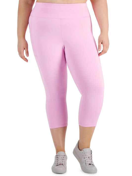 IDEOLOGY Womens sports XXL / Pink IDEOLOGY - Plus Stretch High Rise Leggings