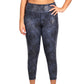 IDEOLOGY Womens sports L / Blue IDEOLOGY - Printed Pull Over Legging