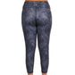 IDEOLOGY Womens sports L / Blue IDEOLOGY - Printed Pull Over Legging