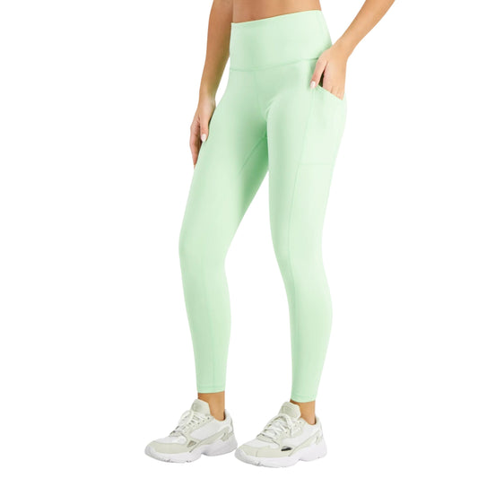 IDEOLOGY Womens sports IDEOLOGY - Women's Compression High-Waist Side-Pocket 7/8 Length Leggings