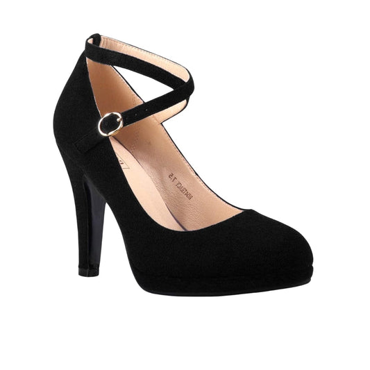 IDIFU Womens Shoes 38 / Black IDIFU - Tracy Platform High Heels