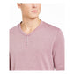 INC INTERNATIONAL CONCEPTS Mens Tops XS / Purple INC - Long Sleeves Henley Shirt