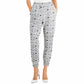 INC INTERNATIONAL CONCEPTS Womens Bottoms INC - Pocketed Joggers Elastic Waistband Cuffs Printed Pants