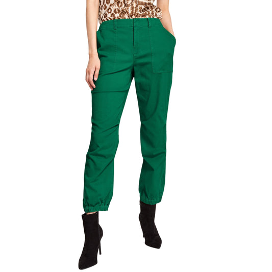 INC INTERNATIONAL CONCEPTS Womens Bottoms S / Green INC  - Stretch Zippered Ankle Zip Pocketed Cargo Cropped Pants