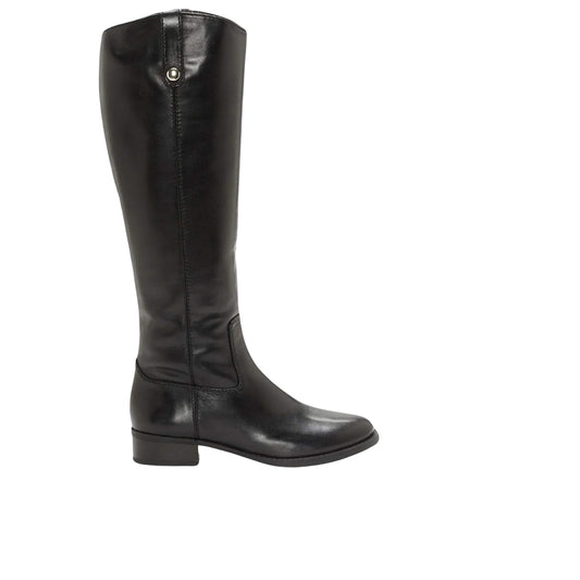 INC INTERNATIONAL CONCEPTS Womens Shoes 36 / Black INC INTERNATIONAL CONCEPTS -  Fawne Leather Knee-High Knee-High Boots