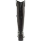 INC INTERNATIONAL CONCEPTS Womens Shoes 36 / Black INC INTERNATIONAL CONCEPTS -  Fawne Leather Knee-High Knee-High Boots