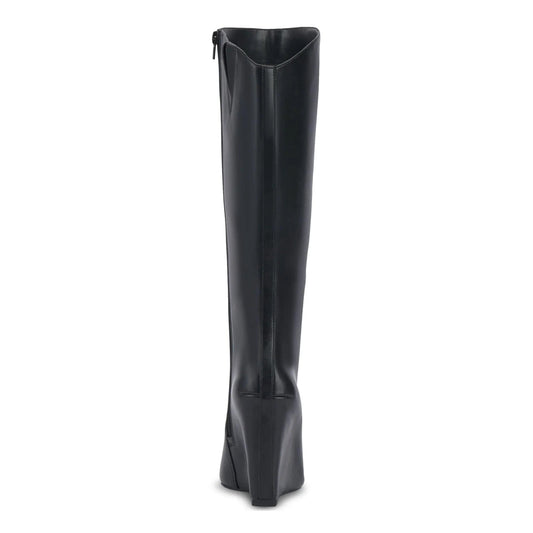 INC INTERNATIONAL CONCEPTS Womens Shoes 36.5 / Black INC INTERNATIONAL CONCEPTS - Pointed Toe Knee-High Boots