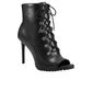 INC INTERNATIONAL CONCEPTS Womens Shoes 42 / Black INC - Zip up Lace-up Heels