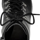 INC INTERNATIONAL CONCEPTS Womens Shoes 42 / Black INC - Zip up Lace-up Heels