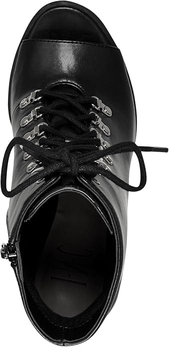 INC INTERNATIONAL CONCEPTS Womens Shoes 42 / Black INC - Zip up Lace-up Heels