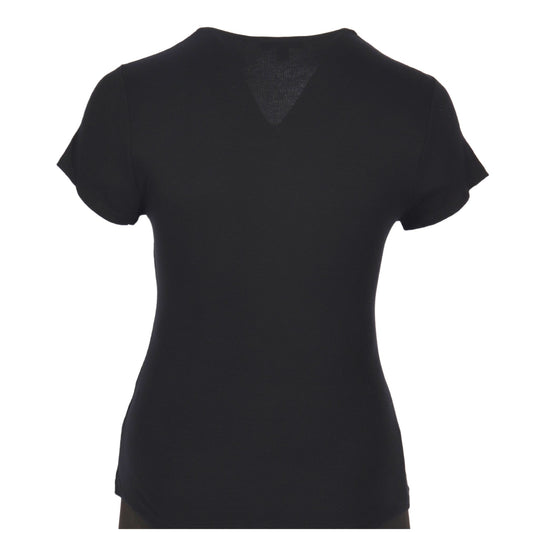 INC INTERNATIONAL CONCEPTS Womens Tops XL / Black INC  - V Neck T-Shirt