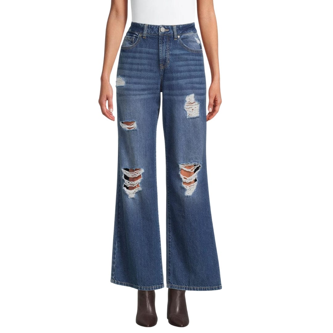 INDIGO REIN XL / Blue INDIGO REIN - High Rise Skater Jeans