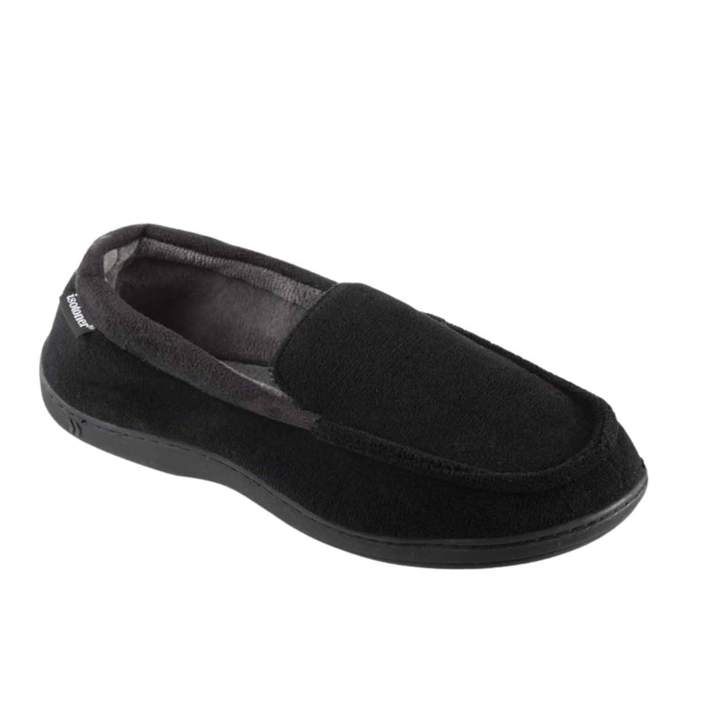 ISOTONER Mens Shoes 41-42 / Black ISOTONER - Moccasin Loafers