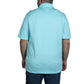 IZOD Mens Tops Large Tall / Blue IZOD -  Collar Neck Simple T-shirt