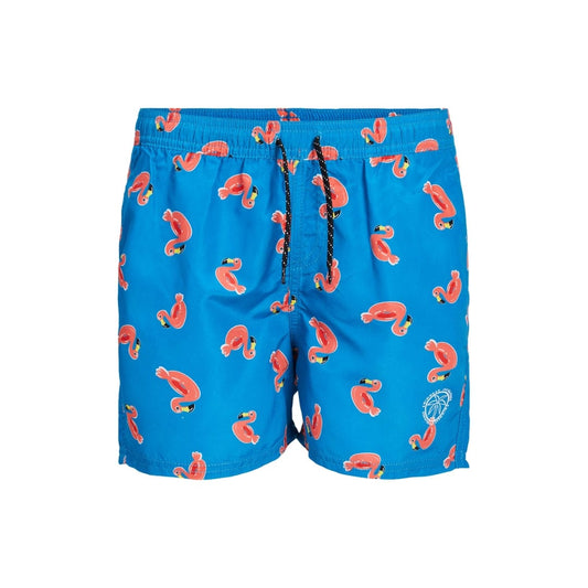 JACK & JONES Boys Swimwear L / Multi-Color JACK & JONES - Kids - All Over Animal Printed Swim Shorts