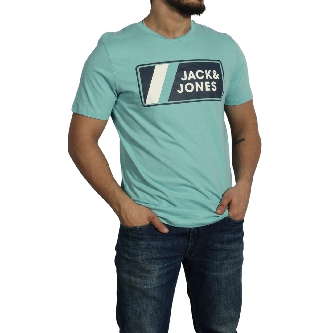 JACK & JONES M / Blue JACK & JONES - Branded T-Shirt